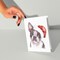 Boston Terrier Christmas Card - 24-Pack Holiday Greeting Cards Featuring Adorable Boston Terrier in Santa Hat, Perfect for Dog Lovers to Share Merry Christmas & Holiday Wishes, Blank Inside for Personalized Messages - Festive and Cute Stationery Set
